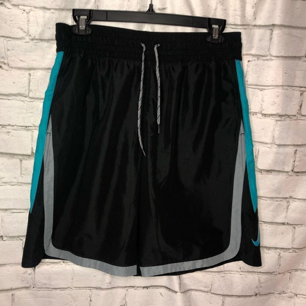 Nike Bathing Swimming Trunks | 11” | Black & Teal | Men’s XL